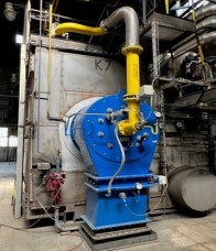 4,5 MW plynové hořáky 2 ks a 1ks 18MW hořák