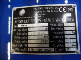 Dodávka 11 ks monoblokových hořáků APH v ULTRA LOW NOx verzi v rámci nové legislativy